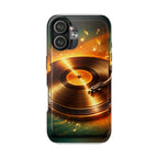 Golden Vinyl Grooves Tough Phone Case | Music Lover's Statement product image 29