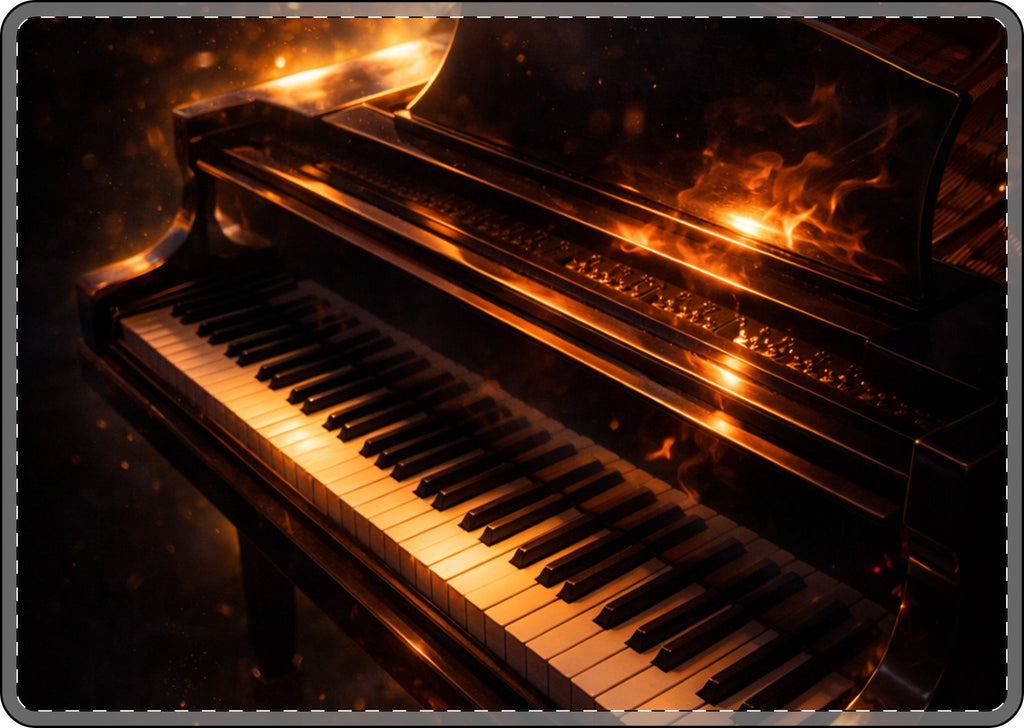 Midnight Piano MacBook Case | After Hours Keys product image 4