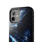 Piano Lightning Tough Phone Case | Electric Blue Keyboard Protective Case product image 44