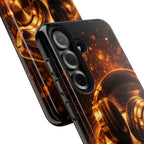 Gold Headphones Tough Phone Case | Music Lover Protective Case product image 102