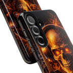 Flaming Skull Tough Phone Case | Guitar & Rock Lover Design product image 102