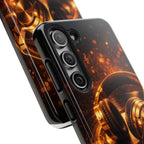 Gold Headphones Tough Phone Case | Music Lover Protective Case product image 85