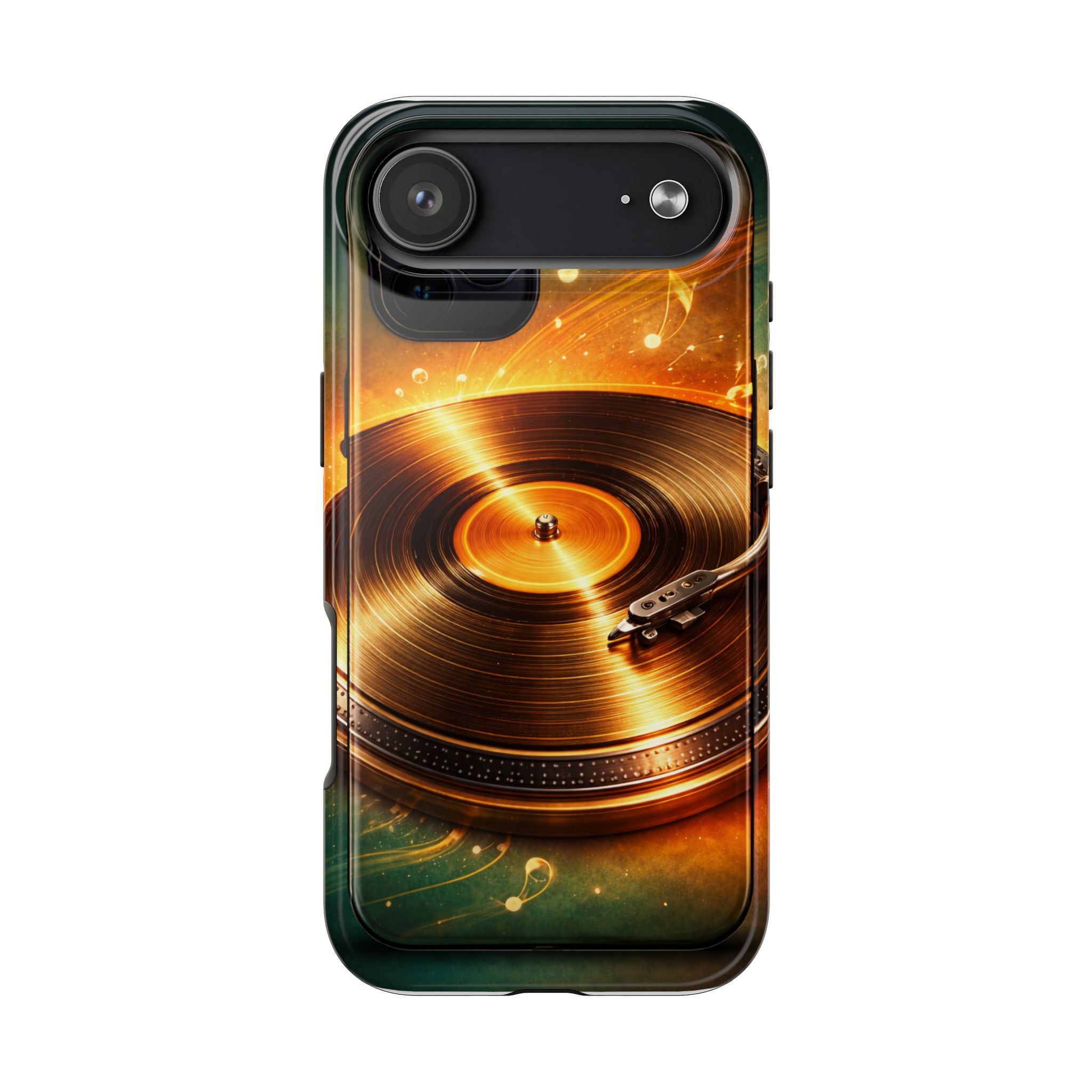 Golden Vinyl Grooves Tough Phone Case | Music Lover's Statement product image 32