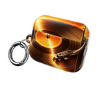 Golden Vinyl Grooves AirPods Case | Wireless Earbuds Protection product image 11