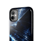 Piano Lightning Tough Phone Case | Electric Blue Keyboard Protective Case product image 35
