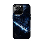Piano Lightning Tough Phone Case | Electric Blue Keyboard Protective Case product image 60