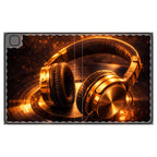 Gold Headphones iPad Folio Case | Tune In, Tab Out product image 2