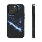 Piano Lightning Tough Phone Case | Electric Blue Keyboard Protective Case product image 13