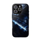 Piano Lightning Tough Phone Case | Electric Blue Keyboard Protective Case product image 24