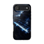 Piano Lightning Tough Phone Case | Electric Blue Keyboard Protective Case product image 32