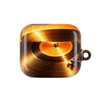Golden Vinyl Grooves AirPods Case | Wireless Earbuds Protection product image 5