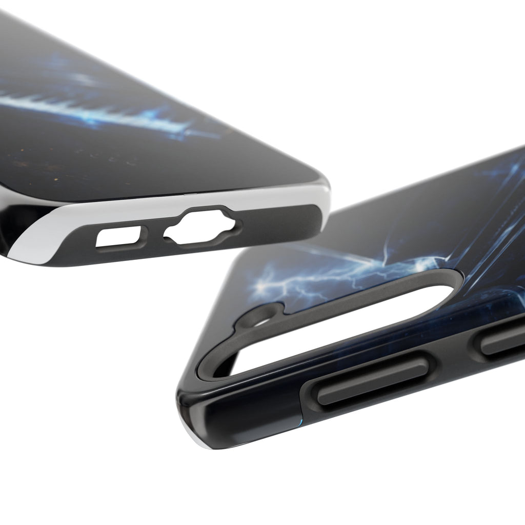 Piano Lightning Tough Phone Case | Electric Blue Keyboard Protective Case product image 86