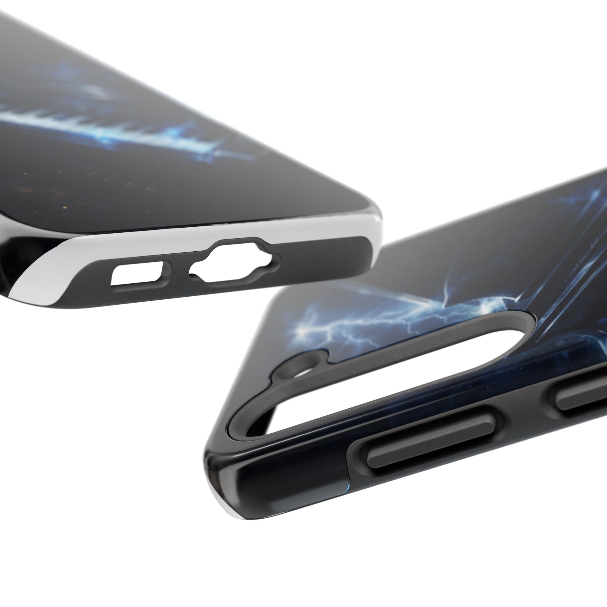 Piano Lightning Tough Phone Case | Electric Blue Keyboard Protective Case product image 86