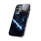 Piano Lightning Tough Phone Case | Electric Blue Keyboard Protective Case product image 46