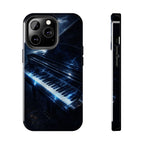 Piano Lightning Tough Phone Case | Electric Blue Keyboard Protective Case product image 10