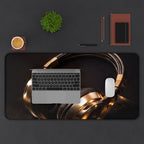 Headphone Desk Mat – Premium Music-Themed Gaming & Office Mouse Pad