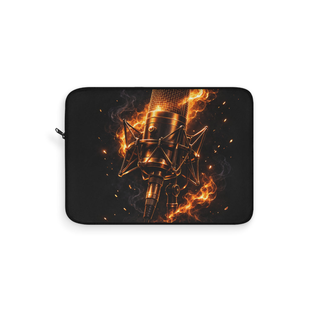 Studio Microphone Laptop Sleeve | Vocal Booth Ready product image 1