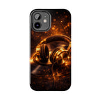 Gold Headphones Tough Phone Case | Music Lover Protective Case product image 42