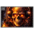 Flaming Skull iPad Folio Case | Dead Loud Protection product image 1
