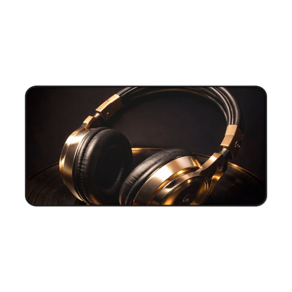 Headphone Desk Mat – Premium Music-Themed Gaming & Office Mouse Pad