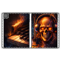 Flaming Piano Keys iPad Folio Case | Fire on the Ivories product image 2