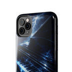 Piano Lightning Tough Phone Case | Electric Blue Keyboard Protective Case product image 41