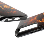 Gold Headphones Tough Phone Case | Music Lover Protective Case product image 89