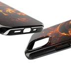Gold Headphones Tough Phone Case | Music Lover Protective Case product image 71