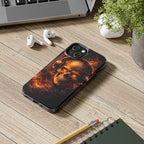 Flaming Skull Tough Phone Case | Guitar & Rock Lover Design product image 66