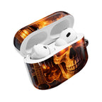 Flaming Skull AirPods Case | Wireless Earbuds Protection product image 9
