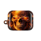 Flaming Skull AirPods Case | Wireless Earbuds Protection product image 2