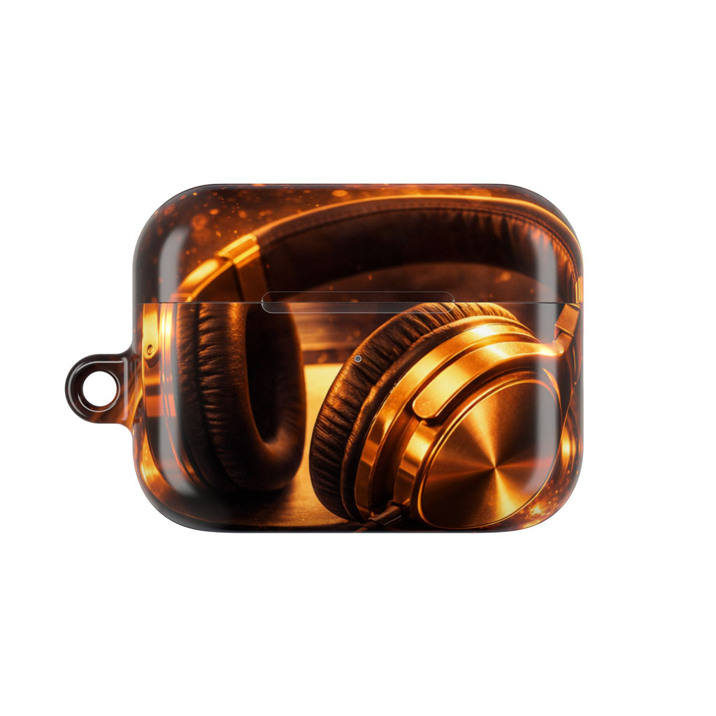 Gold Headphones AirPods Case | Wireless Earbuds Protection product image 2