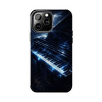 Piano Lightning Tough Phone Case | Electric Blue Keyboard Protective Case product image 63