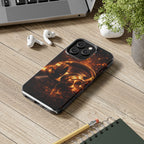 Gold Headphones Tough Phone Case | Music Lover Protective Case product image 68