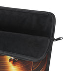 Golden Vinyl Grooves Laptop Sleeve | Groove on the Go product image 7