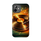 Golden Vinyl Grooves Tough Phone Case | Music Lover's Statement product image 42