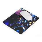 DJ Mixer Photo Mouse Pad — Electronic Music Desk Mat for Producers & DJs