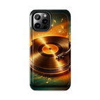 Golden Vinyl Grooves Tough Phone Case | Music Lover's Statement product image 51