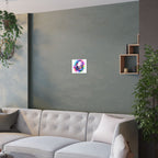 Rainbow Headphones Poster - Vibrant Music Wall Art