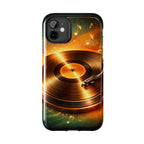Golden Vinyl Grooves Tough Phone Case | Music Lover's Statement product image 33