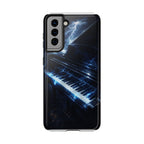 Piano Lightning Tough Phone Case | Electric Blue Keyboard Protective Case product image 23