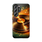 Golden Vinyl Grooves Tough Phone Case | Music Lover's Statement product image 28