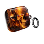Flaming Skull AirPods Case | Wireless Earbuds Protection product image 20