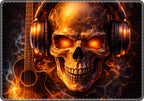 Flaming Skull MacBook Case | Rock Your Workstation product image 2